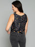 The Tie Back Tank - Toucan / Mini Dot